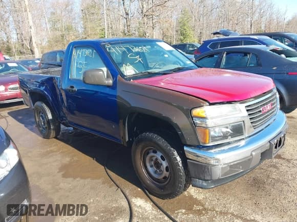 ✅ 2006 GMC Canyon SL Z85 • VIN: 1GTDT146468296017 • Лот: 41473621. Опубликован ранее на IAAI с пробегом 155 870 миль. Бесплатный доступ к архиву аукционных продаж из США и подробный отчёт об истории автомобиля на DreamBid. Изображение 1.