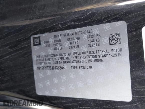 ✅ 2018 Chevrolet Camaro 1SS • VIN: 1G1FF1R78J0135848 • Лот: 40955794. Опубликован ранее на IAAI с пробегом 15 588 миль. Бесплатный доступ к архиву аукционных продаж из США и подробный отчёт об истории автомобиля на DreamBid. Изображение 9.