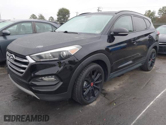 2017 Hyundai Tucson Sport with VIN KM8J33A27HU521276, listed as a IAAI auction lot 43574859 with 127,108 mi miles and . Bid and sale history available at DreamBid. Image 2.