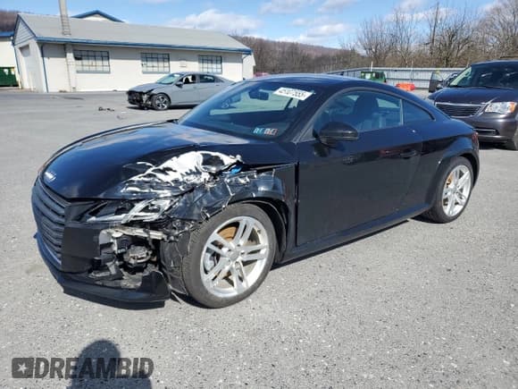 ✅ 2017 Audi TT • VIN: TRUC5AFVXH1008027 • Lot: 45107555. Listed on Copart with 45,804 mi. Free auction sales archive from the USA and detailed vehicle history report at DreamBid. Image 1.