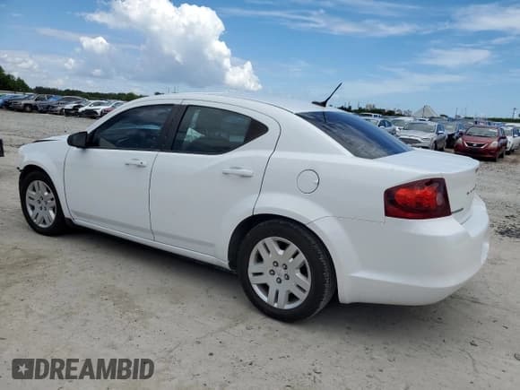 ✅ 2012 Dodge Avenger SE • VIN: 1C3CDZAB2CN221455 • Лот: 72682524. Опубликован ранее на Copart с пробегом 133 919 миль. Бесплатный доступ к архиву аукционных продаж из США и подробный отчёт об истории автомобиля на DreamBid. Изображение 2.