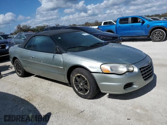 ✅ 2005 Chrysler Sebring • VIN: 1C3EL45R35N625521 • Lot: 78473704. Listed on Copart with Not provided. Free auction sales archive from the USA and detailed vehicle history report at DreamBid. Image 4.