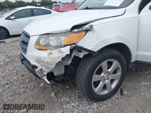 ✅ 2008 Hyundai Santa Fe SE • VIN: 5NMSH13E78H206832 • Lot: 43413902. Listed on IAAI with 132,642 mi. Free auction sales archive from the USA and detailed vehicle history report at DreamBid. Image 6.