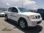 ✅ 2014 Nissan Armada SV • VIN: 5N1AA0NC9EN605130 • Лот: 62556195. Опубликован ранее на Copart с пробегом 137 548 миль. Бесплатный доступ к архиву аукционных продаж из США и подробный отчёт об истории автомобиля на DreamBid. Изображение 4.