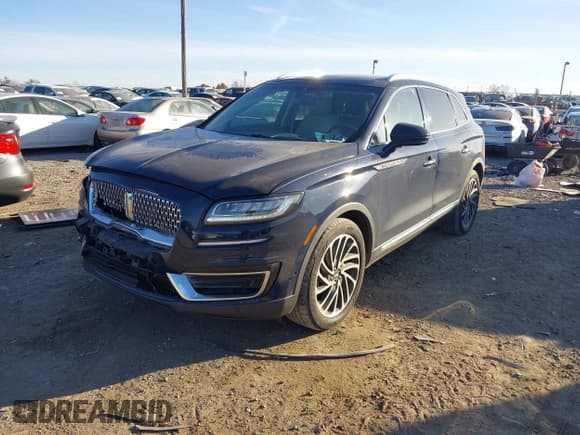 ✅ 2019 Lincoln Nautilus Reserve • VIN: 2LMPJ8L99KBL45551 • Lot: 43702596. Listed on IAAI with 70,956 mi. Free auction sales archive from the USA and detailed vehicle history report at DreamBid. Image 2.