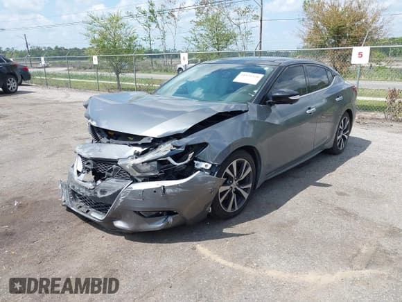 ✅ 2017 Nissan Maxima S • VIN: 1N4AA6AP6HC430163 • Lot: 41935320. Listed on IAAI with 64,431 mi. Free auction sales archive from the USA and detailed vehicle history report at DreamBid. Image 2.