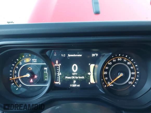 ✅ 2025 Jeep Wrangler Sahara • VIN: 1C4PJXEN9SW592426 • Lot: 43783115. Listed on IAAI with 11,359 mi. Free auction sales archive from the USA and detailed vehicle history report at DreamBid. Image 7.