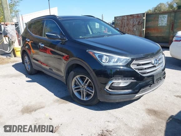 ✅ 2017 Hyundai Santa Fe 2.4L • VIN: 5XYZU3LB8HG447515 • Лот: 43413677. Опубликован ранее на IAAI с пробегом 126 060 миль. Бесплатный доступ к архиву аукционных продаж из США и подробный отчёт об истории автомобиля на DreamBid. Изображение 1.