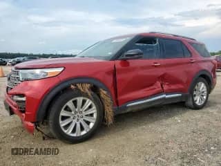 2023 Ford Explorer Limited z VIN 1FMSK7FH0PGA64853, wystawiony jako Copart lot #69840035 z przebiegiem 85 437 mil mil oraz Szkoda całkowita • Salvage title. Historia ofert i sprzedaży dostępna na DreamBid. Obrazek 1.