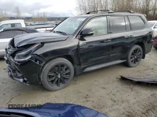 ✅ 2019 Lexus LX 570 • VIN: JTJHY7AX8K4298371 • Лот: 37328133. Опубликован ранее на Copart с пробегом 35 571 миль. Бесплатный доступ к архиву аукционных продаж из США и подробный отчёт об истории автомобиля на DreamBid. Изображение 1.