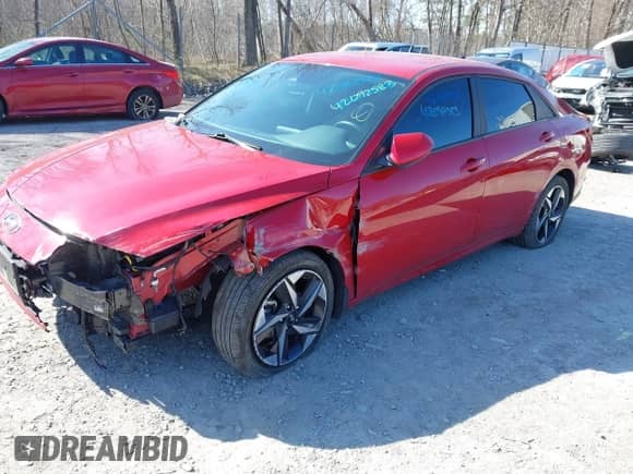 2023 Hyundai Elantra SEL z VIN KMHLS4AG2PU461757, wystawiony jako IAAI lot #42084934 z przebiegiem 64 934 mil mil oraz . Historia ofert i sprzedaży dostępna na DreamBid. Obrazek 18.