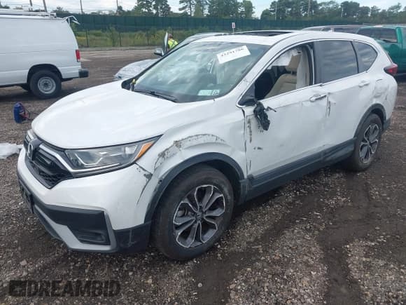 ✅ 2020 Honda CR-V EX • VIN: 2HKRW2H50LH612515 • Лот: 43291786. Опубликован ранее на IAAI с пробегом Не указан. Бесплатный доступ к архиву аукционных продаж из США и подробный отчёт об истории автомобиля на DreamBid. Изображение 2.