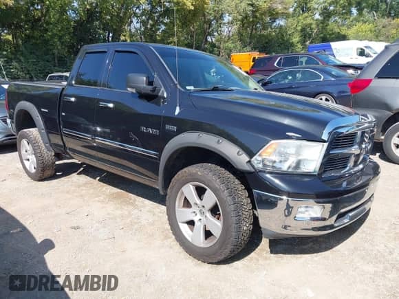 ✅ 2010 Dodge 1500 SLT • VIN: 1D7RV1GT0AS110301 • Lot: 43104981. Listed on IAAI with 113,028 mi. Free auction sales archive from the USA and detailed vehicle history report at DreamBid. Image 1.