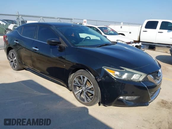 ✅ 2016 Nissan Maxima S • VIN: 1N4AA6APXGC421867 • Лот: 43381682. Опубликован ранее на IAAI с пробегом 124 092 миль. Бесплатный доступ к архиву аукционных продаж из США и подробный отчёт об истории автомобиля на DreamBid. Изображение 1.