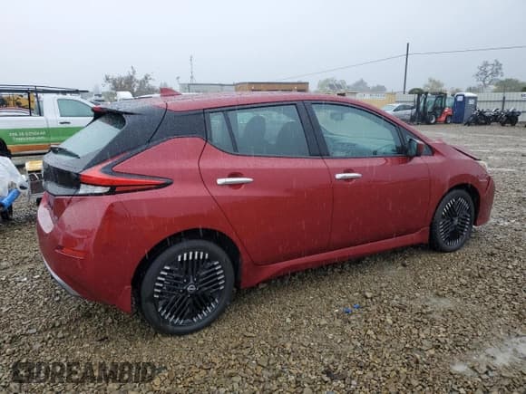 ✅ 2023 Nissan LEAF SV Plus • VIN: 1N4CZ1CV0PC563113 • Lot: 92371805. Listed on Copart with 16,591 mi. Free auction sales archive from the USA and detailed vehicle history report at DreamBid. Image 3.