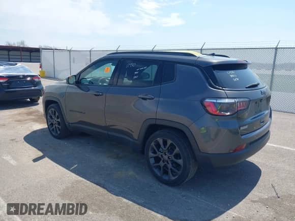 2021 Jeep Compass 80th Anniversary with VIN 3C4NJCEB1MT548631, listed as a IAAI auction lot 42055675 with 63,911 mi miles and . Bid and sale history available at DreamBid. Image 3.
