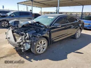 2017 Chevrolet Impala LT z VIN 1G1105S31HU212637, wystawiony jako Copart lot #85355845 z przebiegiem 199 136 mil mil oraz Czysty tytuł • Clean title. Historia ofert i sprzedaży dostępna na DreamBid. Obrazek 1.