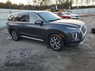 2020 Hyundai Palisade SEL with VIN KM8R44HEXLU160043, listed as a Copart auction lot 81504763 with 66,923 mi miles and . Bid and sale history available at DreamBid. Image 4.