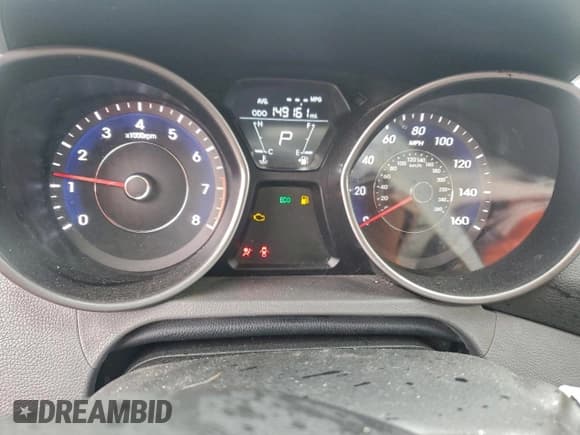 ✅ 2013 Hyundai Elantra Limited • VIN: 5NPDH4AE1DH149313 • Lot: 94352575. Listed on Copart with 149,161 mi. Free auction sales archive from the USA and detailed vehicle history report at DreamBid. Image 9.