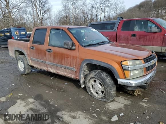 ✅ 2006 Chevrolet Colorado 1LT • VIN: 1GCDT136868130620 • Lot: 43404895. Wystawiony na Copart z przebiegiem Nie podano. Bezpłatny archiwum sprzedaży aukcyjnych z USA i szczegółowy raport historii pojazdu na DreamBid. Zdjęcie 4.