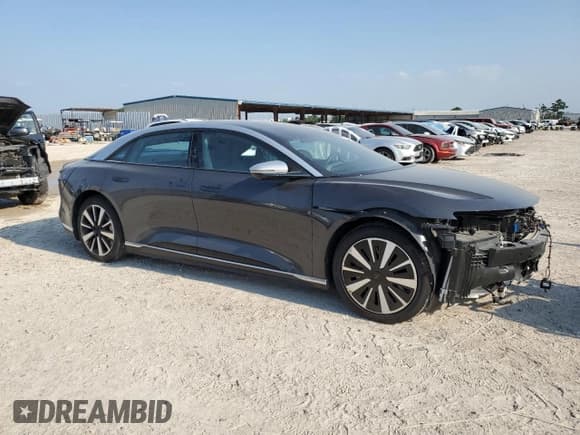 ✅ 2023 Lucid Air Grand Touring • VIN: 50EA1GBA6PA003159 • Lot: 66084314. Wystawiony na Copart z przebiegiem Nie podano. Bezpłatny archiwum sprzedaży aukcyjnych z USA i szczegółowy raport historii pojazdu na DreamBid. Zdjęcie 4.