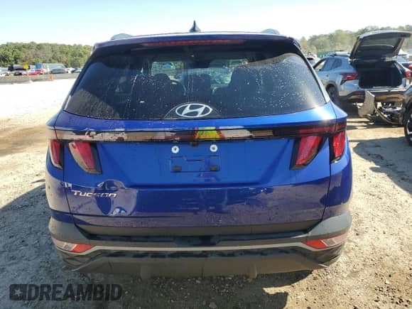 2024 Hyundai Tucson SEL with VIN 5NMJB3DEXRH355406, listed as a Copart auction lot 89843735 with 37,121 mi miles and Clean title. Bid and sale history available at DreamBid. Image 6.