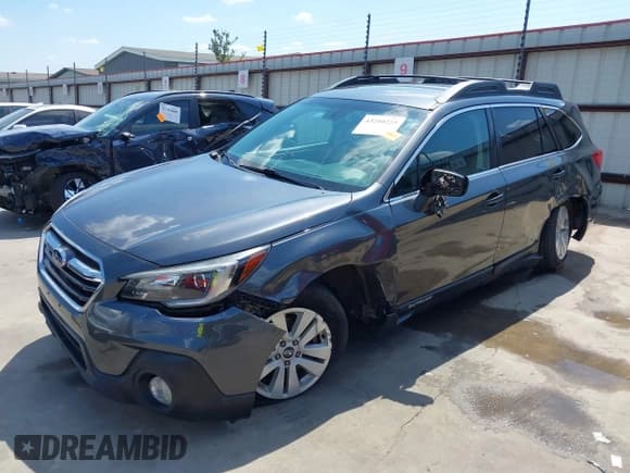 ✅ 2019 Subaru Outback Premium • VIN: 4S4BSAFC1K3217922 • Лот: 43210225. Опубликован ранее на IAAI с пробегом 57 039 миль. Бесплатный доступ к архиву аукционных продаж из США и подробный отчёт об истории автомобиля на DreamBid. Изображение 2.