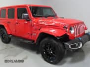 ✅ 2023 Jeep Wrangler Sahara • VIN: 1C4JJXP6XPW513980 • Lot: 92328325. Listed on Copart with 33,785 mi. Free auction sales archive from the USA and detailed vehicle history report at DreamBid. Image 1.