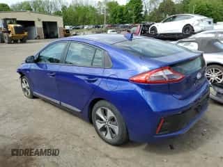 2019 Hyundai Ioniq z VIN KMHC75LH7KU048755, wystawiony jako Copart lot #52579414 z przebiegiem 42 312 mil mil oraz Szkoda całkowita • Salvage title. Historia ofert i sprzedaży dostępna na DreamBid. Obrazek 2.