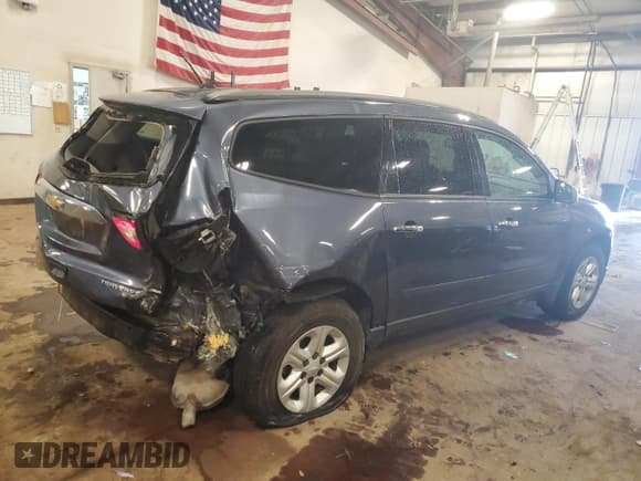 ✅ 2013 Chevrolet Traverse LS • VIN: 1GNKVFKD6DJ125055 • Lot: 69257725. Listed on Copart with 152,137 mi. Free auction sales archive from the USA and detailed vehicle history report at DreamBid. Image 3.