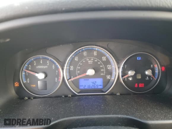 ✅ 2008 Hyundai Santa Fe GLS • VIN: 5NMSG13D18H129630 • Lot: 83250434. Listed on Copart with 216,269 mi. Free auction sales archive from the USA and detailed vehicle history report at DreamBid. Image 9.