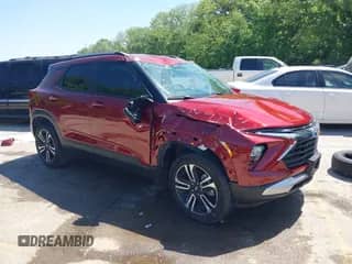 2024 Chevrolet TrailBlazer LT с VIN KL79MRSL3RB104102, выставлен на аукционе IAAI как лот 42205373 с пробегом 22 698 миль миль и . История ставок и продаж доступна на DreamBid. Изображение 1.