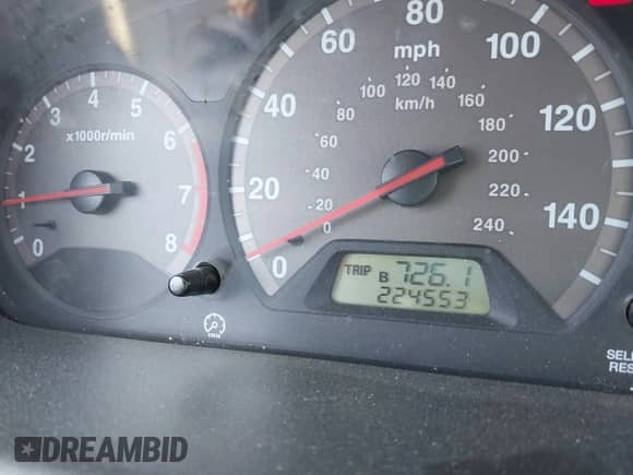 2001 Honda Accord EX z VIN 1HGCG225X1A001991, wystawiony jako IAAI lot #42386629 z przebiegiem 224 553 mil mil oraz . Historia ofert i sprzedaży dostępna na DreamBid. Obrazek 7.