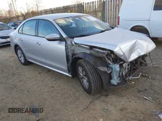 ✅ 2012 Volkswagen Passat S • VIN: 1VWAP7A39CC062319 • Lot: 43778941. Listed on IAAI with 72,670 mi. Free auction sales archive from the USA and detailed vehicle history report at DreamBid. Image 1.