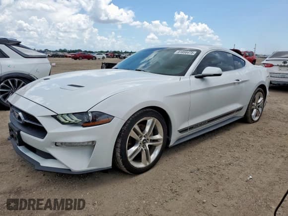 ✅ 2019 Ford Mustang EcoBoost • VIN: 1FA6P8TH9K5118470 • Lot: 61856475. Listed on Copart with 74,485 mi. Free auction sales archive from the USA and detailed vehicle history report at DreamBid. Image 1.