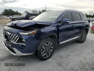 ✅ 2021 Hyundai Santa Fe Limited • VIN: 5NMS44AL1MH322634 • Лот: 80454335. Опубликован ранее на Copart с пробегом 39 466 миль. Бесплатный доступ к архиву аукционных продаж из США и подробный отчёт об истории автомобиля на DreamBid. Изображение 1.