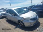 ✅ 2015 Nissan Note S • VIN: 3N1CE2CPXFL357543 • Lot: 42204393. Listed on IAAI with 65,525 mi. Free auction sales archive from the USA and detailed vehicle history report at DreamBid. Image 1.