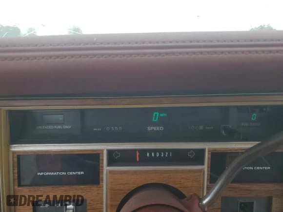 ✅ 1983 Cadillac Eldorado • VIN: 1G6AL5787DE620683 • Lot: 73325114. Listed on Copart with 20,355 mi. Free auction sales archive from the USA and detailed vehicle history report at DreamBid. Image 9.