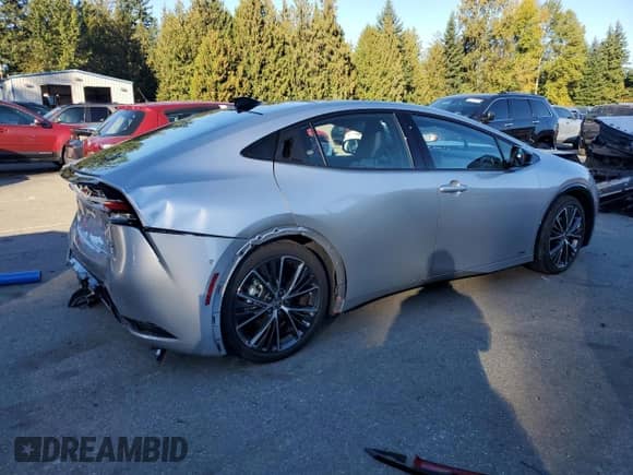 2024 Toyota Prius Limited with VIN JTDADABUXR3018368, listed as a Copart auction lot 82522285 with Not provided miles and Salvage title. Bid and sale history available at DreamBid. Image 3.