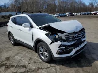✅ 2018 Hyundai Santa Fe 2.4L • VIN: 5NMZUDLB2JH059259 • Лот: 46197954. Опубликован ранее на Copart с пробегом 89 938 миль. Бесплатный доступ к архиву аукционных продаж из США и подробный отчёт об истории автомобиля на DreamBid. Изображение 4.