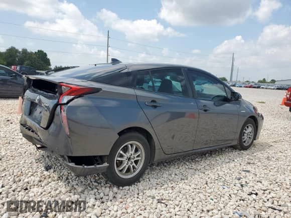 2017 Toyota Prius Two с VIN JTDKARFU9H3050202, выставлен на аукционе Copart как лот 64890065 с пробегом 82 789 миль миль и Списание • Salvage title. История ставок и продаж доступна на DreamBid. Изображение 3.