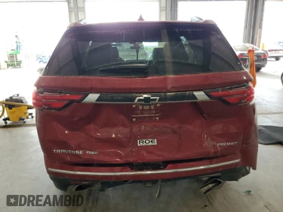 ✅ 2022 Chevrolet Traverse Premier • VIN: 1GNEVKKW3NJ111753 • Lot: 70179775. Listed on Copart with 59,372 mi. Free auction sales archive from the USA and detailed vehicle history report at DreamBid. Image 6.