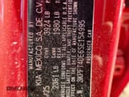 ✅ 2025 Kia K4 LXS • VIN: 3KPFT4DE6SE154995 • Lot: 71600655. Listed on Copart with 1,893 mi. Free auction sales archive from the USA and detailed vehicle history report at DreamBid. Image 12.