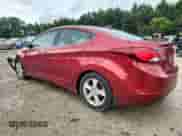 2016 Hyundai Elantra SE with VIN 5NPDH4AE0GH775049, listed as a Copart auction lot 64575325 with 107,542 mi miles and Clean title. Bid and sale history available at DreamBid. Image 2.