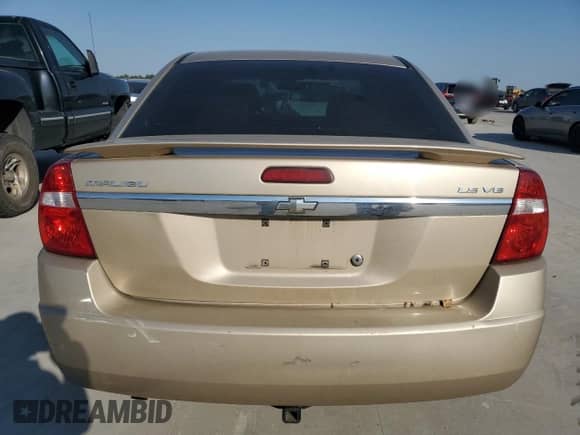 2005 Chevrolet Malibu LS z VIN 1G1ZT54805F285601, wystawiony jako Copart lot #75038064 z przebiegiem 463 039 mil mil oraz Szkoda całkowita • Salvage title. Historia ofert i sprzedaży dostępna na DreamBid. Obrazek 6.