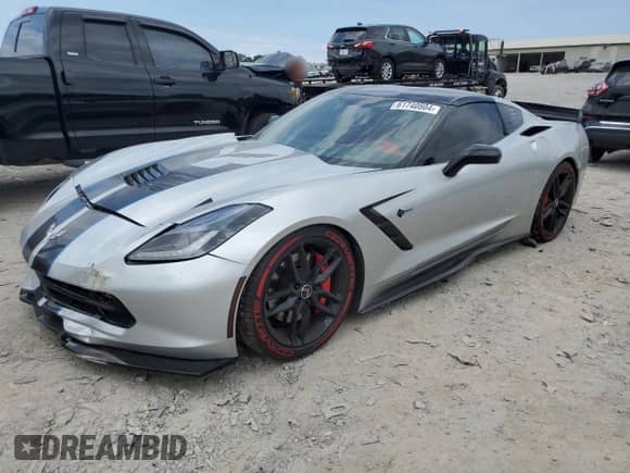 2014 Chevrolet Corvette Z51 3LT с VIN 1G1YL2D73E5105308, выставлен на аукционе Copart как лот 61740804 с пробегом 22 886 миль миль и Списание • Salvage title. История ставок и продаж доступна на DreamBid. Изображение 1.