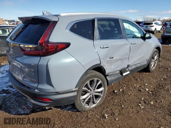 ✅ 2020 Honda CR-V Touring • VIN: 2HKRW2H98LH650609 • Лот: 92201485. Опубликован ранее на Copart с пробегом 22 895 миль. Бесплатный доступ к архиву аукционных продаж из США и подробный отчёт об истории автомобиля на DreamBid. Изображение 3.