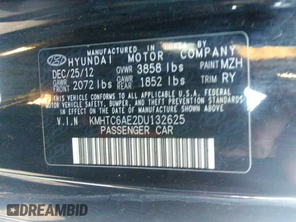 ✅ 2013 Hyundai Veloster Turbo • VIN: KMHTC6AE2DU132625 • Lot: 41229367. Wystawiony na IAAI z przebiegiem 113 077 mil. Bezpłatny archiwum sprzedaży aukcyjnych z USA i szczegółowy raport historii pojazdu na DreamBid. Zdjęcie 9.