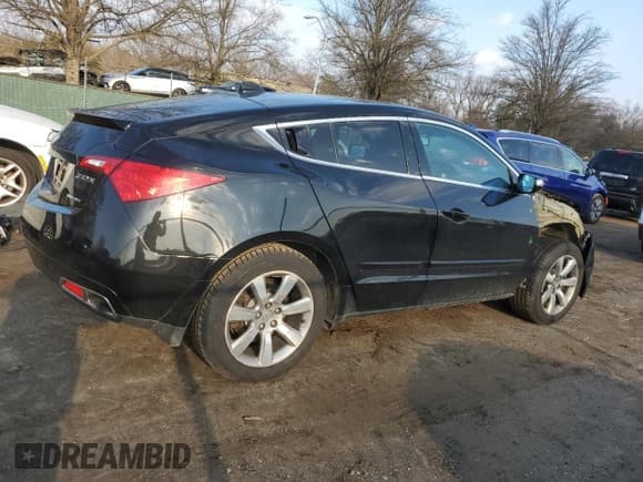 ✅ 2012 Acura ZDX Technology • VIN: 2HNYB1H43CH500609 • Lot: 42578895. Listed on Copart with 171,081 mi. Free auction sales archive from the USA and detailed vehicle history report at DreamBid. Image 3.