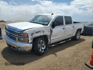 2015 Chevrolet Silverado 1500 LTZ z VIN 3GCUKSEC5FG221656, wystawiony jako Copart lot #60265585 z przebiegiem 198 518 mil mil oraz Szkoda całkowita • Salvage title. Historia ofert i sprzedaży dostępna na DreamBid. Obrazek 1.